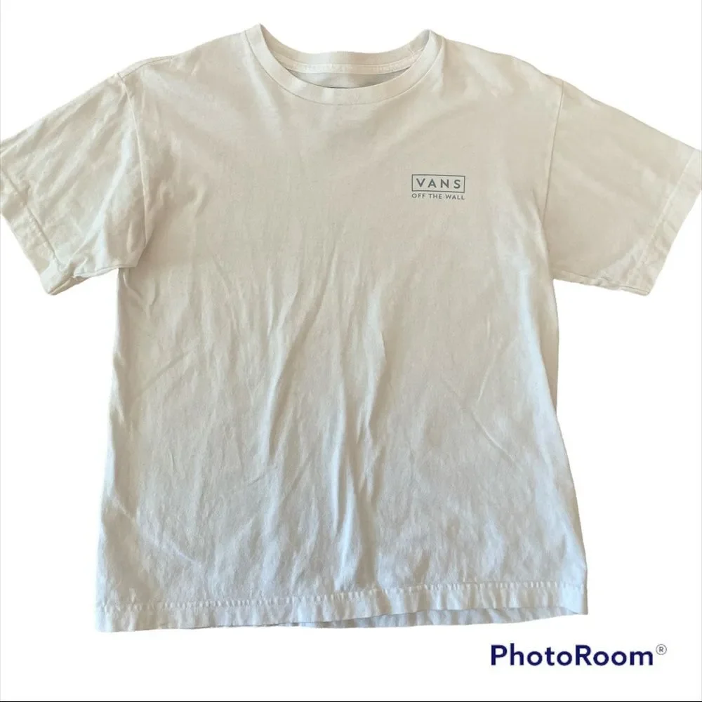 ⚡️ Vans White Tee Shirt - Size L (12/14) ⚡️